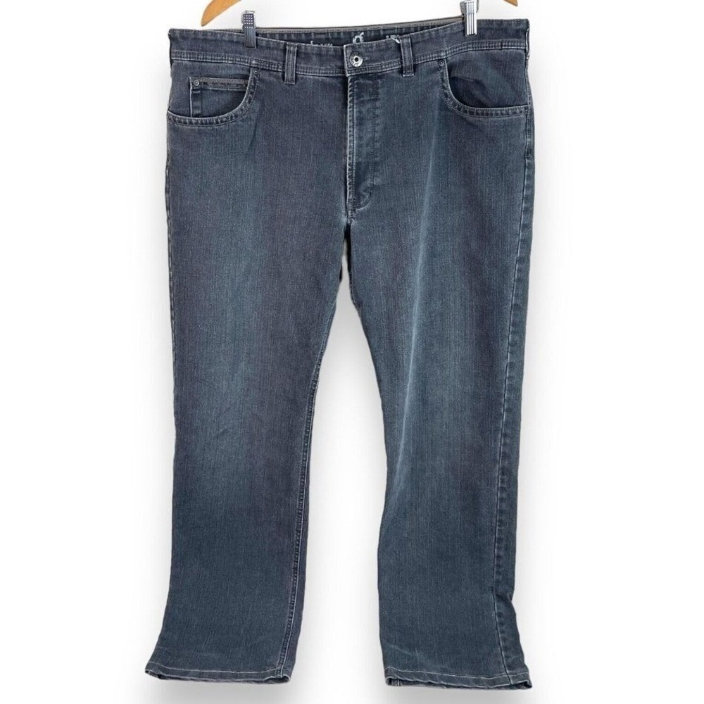 Gardeur Jeans Mens 42x33 Gray Authentic Denim‎ Straight Leg Fairtrade Cotton